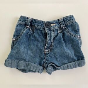 Old Navy Blue Denim Shorts Relaxed Fit